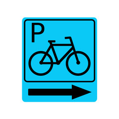 znak parking rowerowy © robert6666