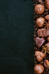 chocolate candy coffee