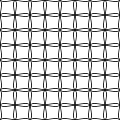 Vector modern seamless geometry pattern, black and white abstract geometric background, subtle pillow print, monochrome retro texture, hipster fashion design