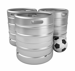 Beer kegs