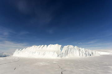 Large iceberg in the Antarctic