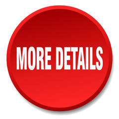more details red round flat isolated push button