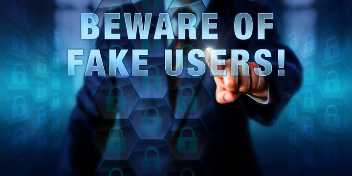 Corporate Manager Pushing BEWARE OF FAKE USERS!