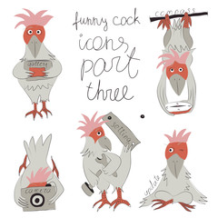 funny cock- icons part three