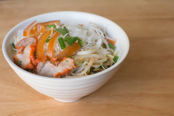 rice vermicelli noodle soup