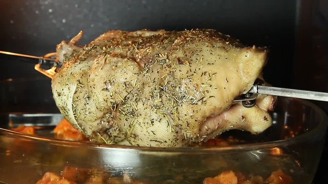 Poulet tomate d&eacute;but de cuisson