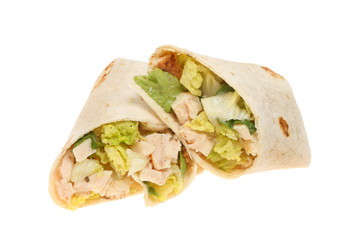Caesar salad wraps