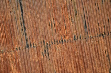 tło z blachy falistej © Pio Si