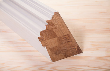 Wood products treated with cutters.