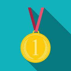 Art Flat Medal Icon for Web. Medal icon app. Medal icon best. Me