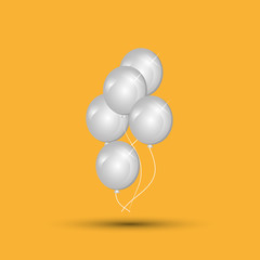 balloons graphic design , vector illustration