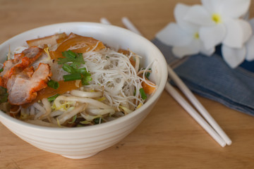 rice vermicelli noodle soup