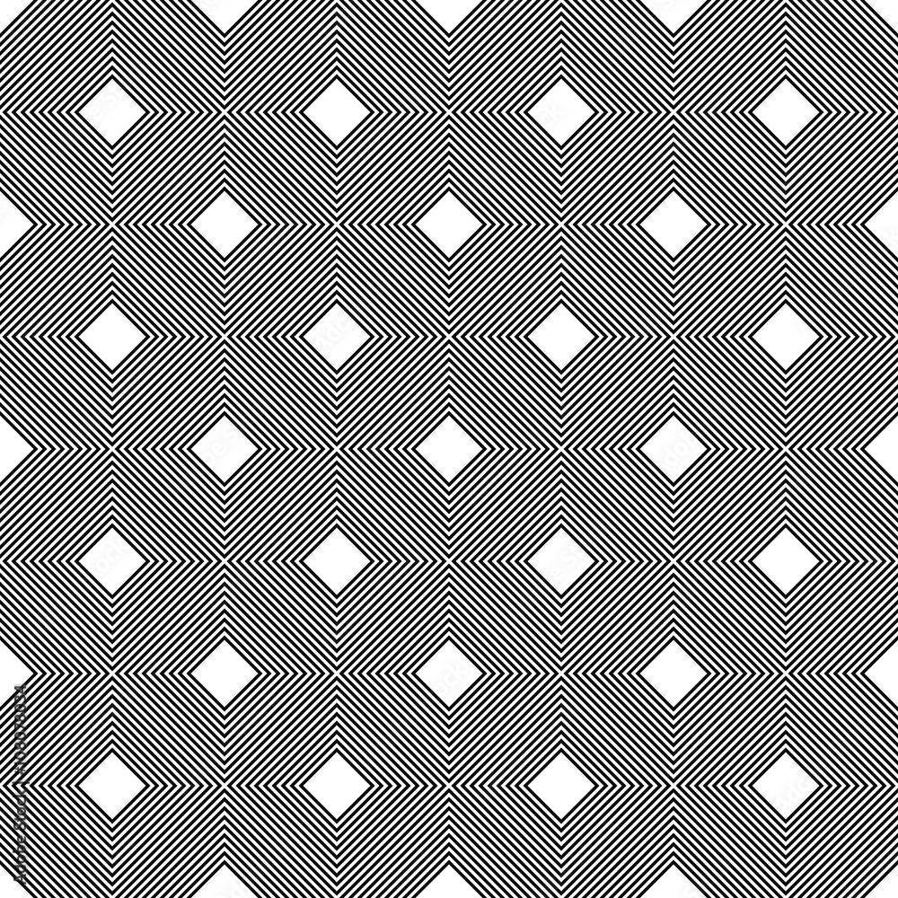 Poster seamless diagonal line square pattern