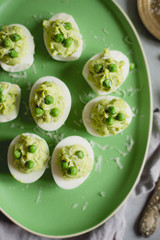 stuffed eggs