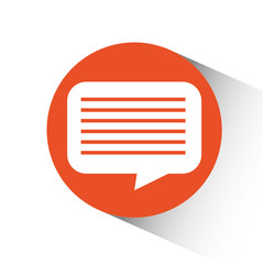 Message vector illustration , vector icon