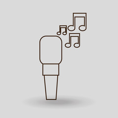 microphone icon design 