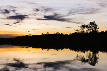 amazon sunset