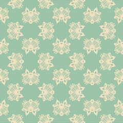 Vector seamless damask pattern
