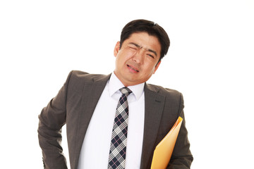 疲れたビジネスマン