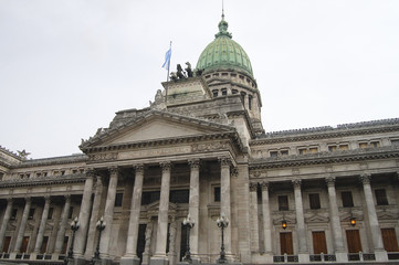 Fototapeta na wymiar National Congress Palace - Buenos Aires - Argentina