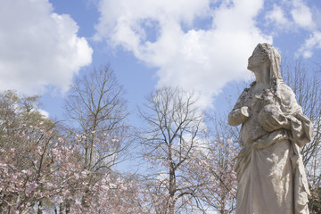 Statue au square Bayard