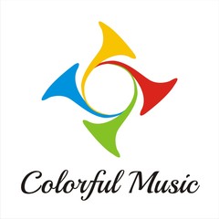 elegant and impressive music logo template 
