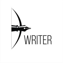 writer. legal lawyer symbol.