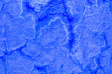 blue painted paper tissue background