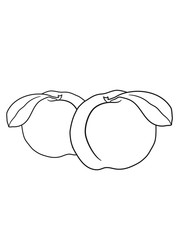 2 peaches delicious fruit fruits