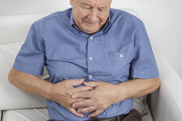 Man with Stomach Ache