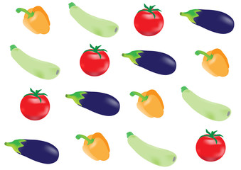 Набор из овощей