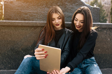 Two young adult girls