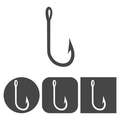 Hook icon - vector icons set
