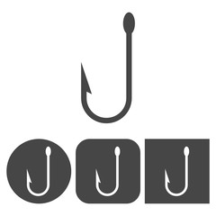 Hook icon - vector icons set