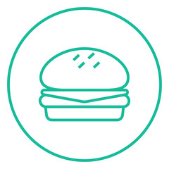 Hamburger line icon.