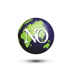 innitial letter globe logo vector