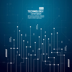 Abstract technological background