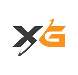 XG initial logo with double swoosh
