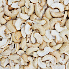 cashew nuts texture background