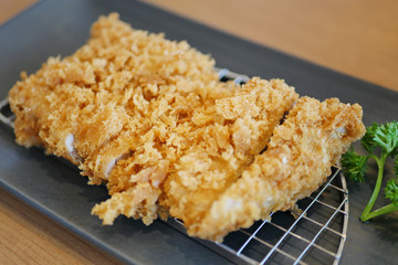 japanese pork cutlet or tonkatsu