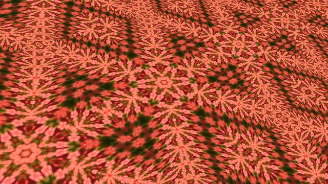 Wonderful abstract kaleidoscopic scaly pattern with row ultra complex structure and diagonal perspective. Excellent animated detailed background in stunning HD. Adorable visuals for amazing intro
