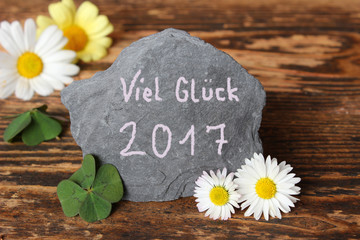 Neujahrsgrüße - Viel Glück 2017
