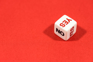 Yes and No dice