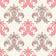 seamless damask pattern