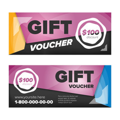 Gift voucher design