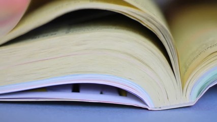  Paging City telephone book, close-up