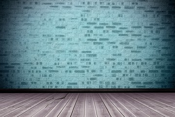 Composite image of close-up of wooden flooring