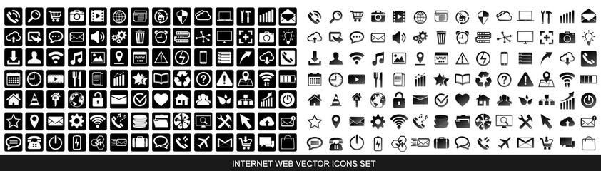 Web icons set