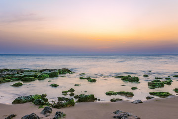 Sunset at Punta Secca Beach - Montalbano Filming Location