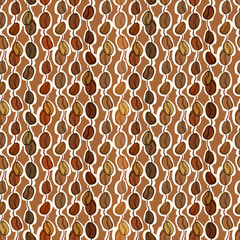 Seamless coffee texture